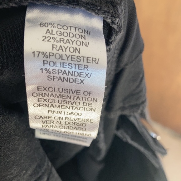 Democracy ab solution high rise itty bitty more boot jean raw hem 22W - Picture 16 of 17